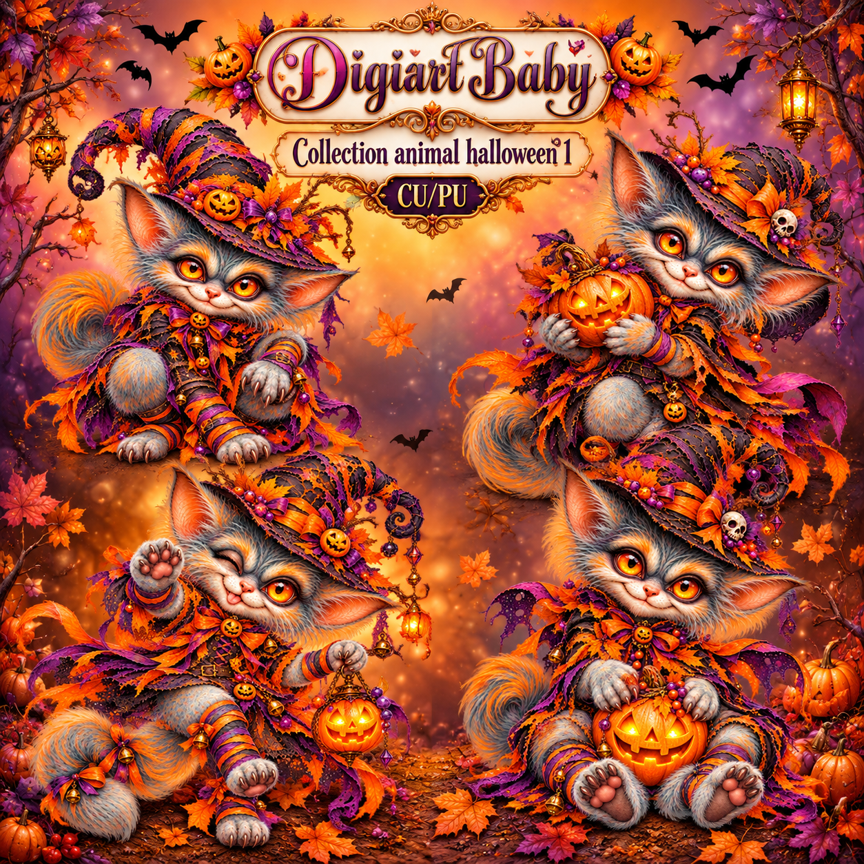 (image for) Cu animal Halloween 2